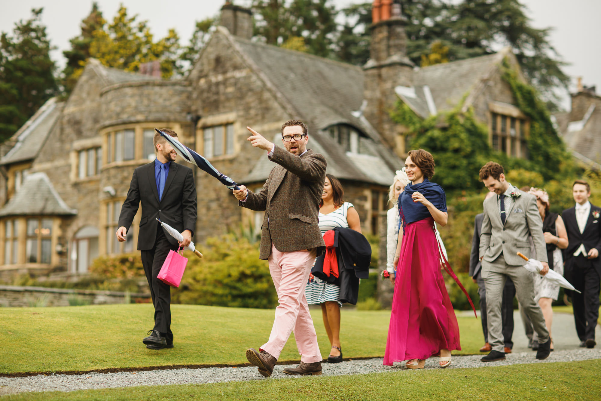 Leor + John. Lake Windermere. The Cragwood. ARJ Photography